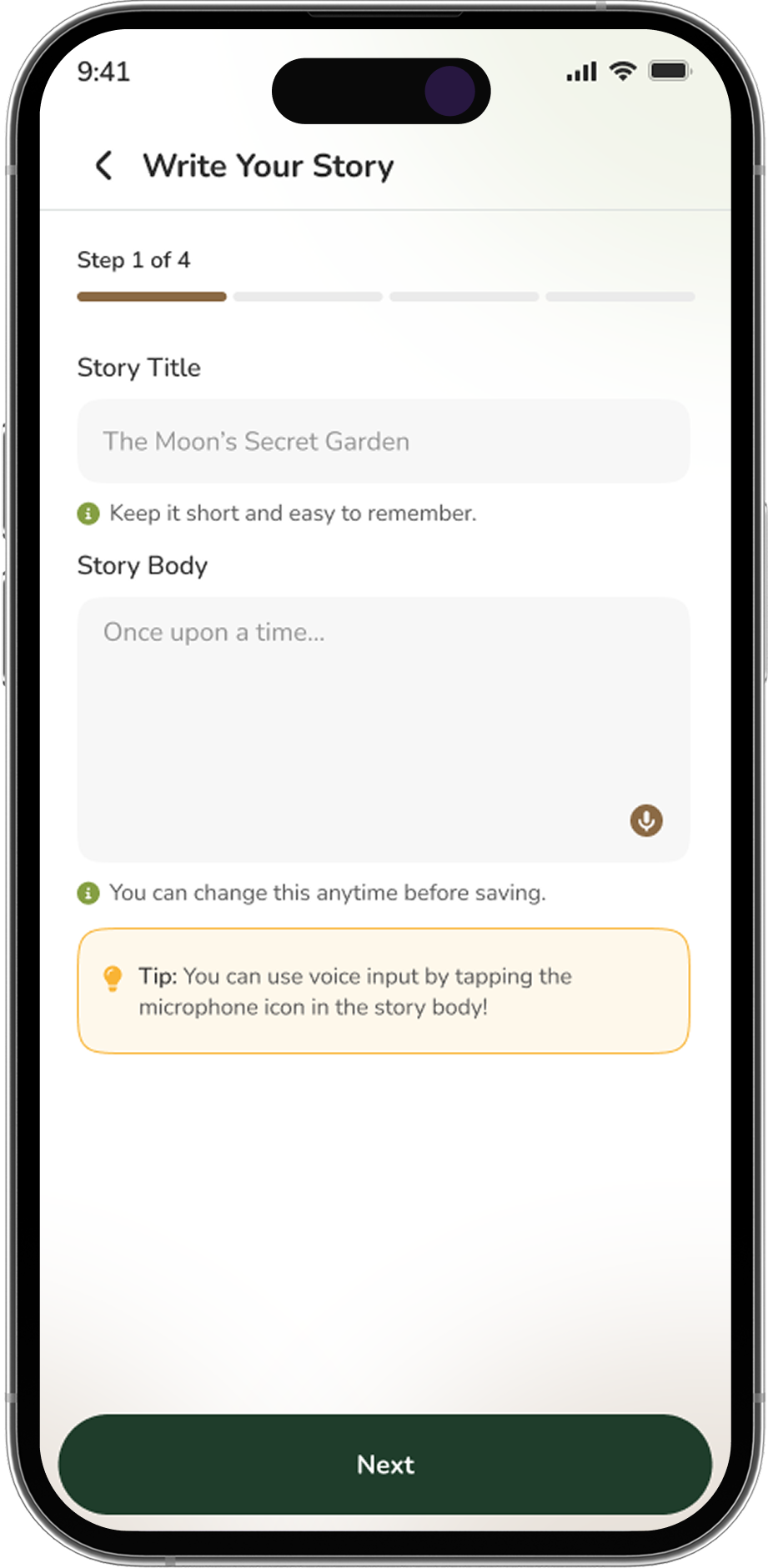 Create Stories Manually Phone